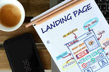 Landing page